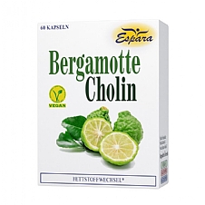 Bergamotte-Cholin Kapseln 60er